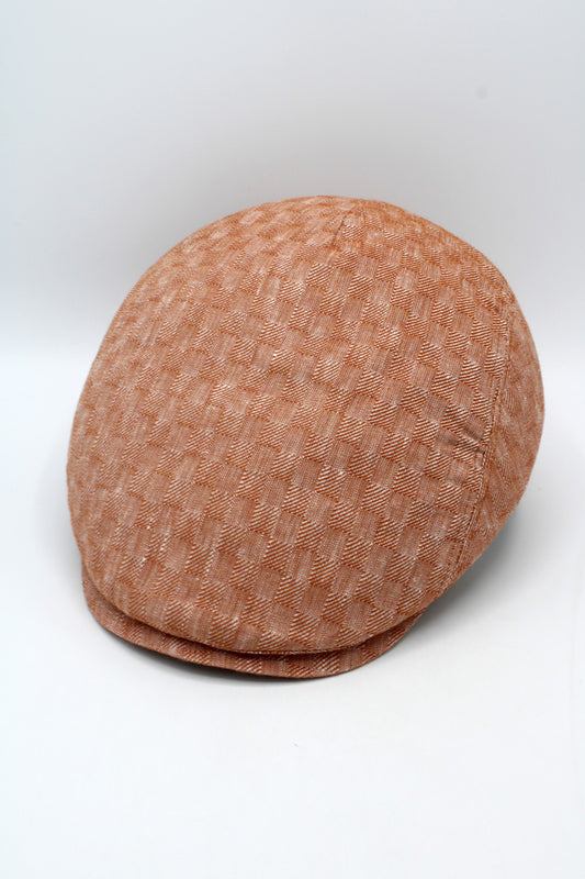 The Freshly Squeezed Orange Flat Cap by Hologramme Paris