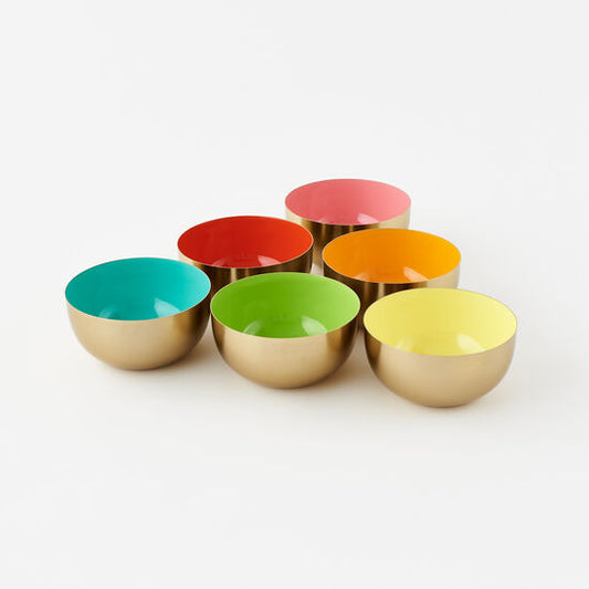 5.5" Colorful Enamel Bowl
