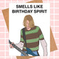 Kurt Cobain Birthday Card