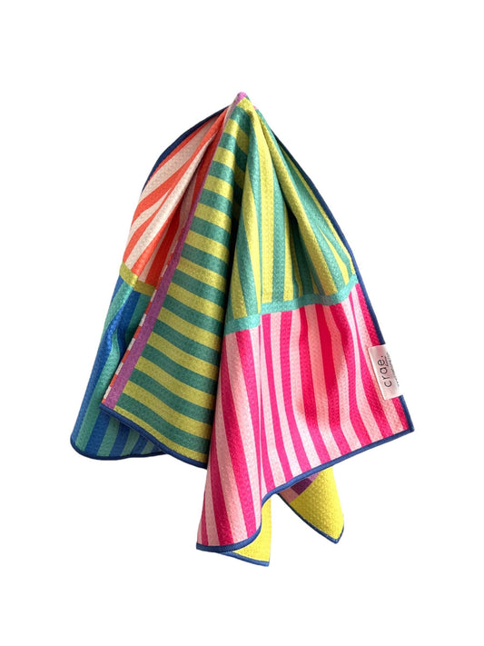 Piper Striped Reversible Hand Towel