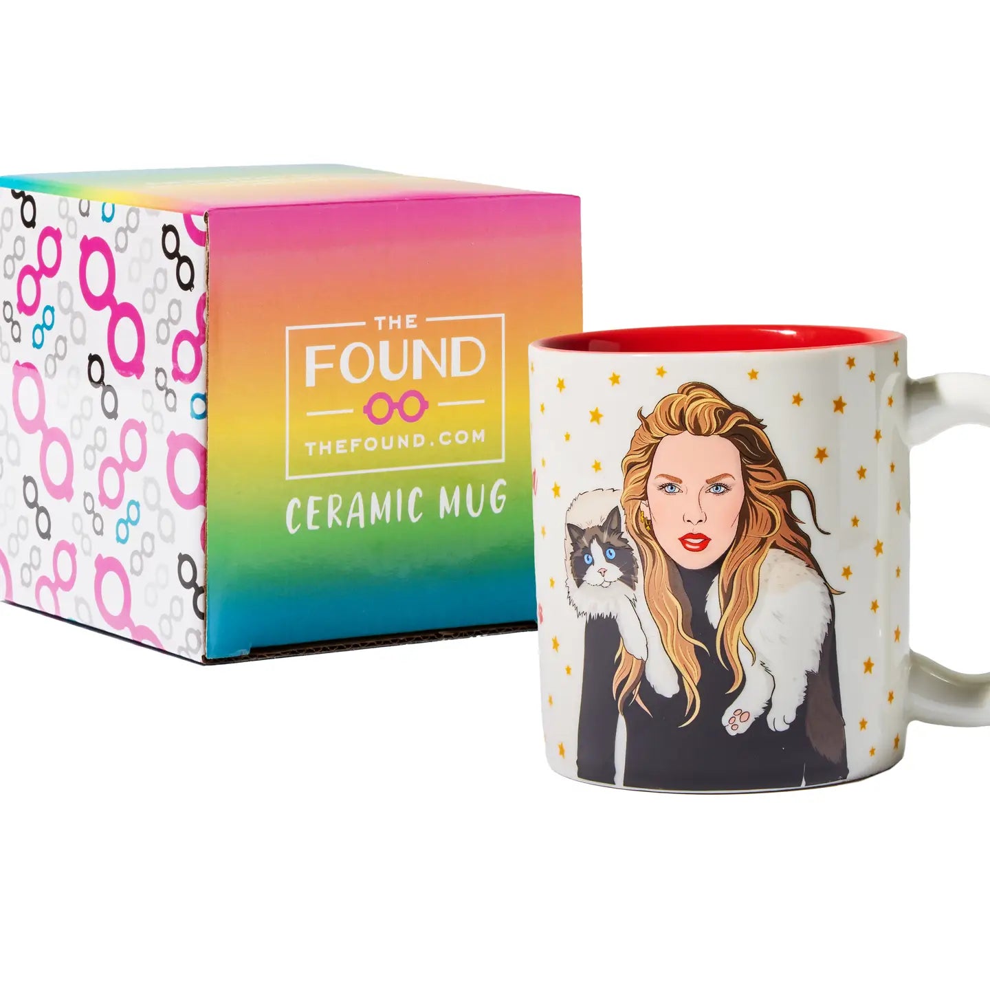 Taylor Karma Is A Cat Coffee Mug