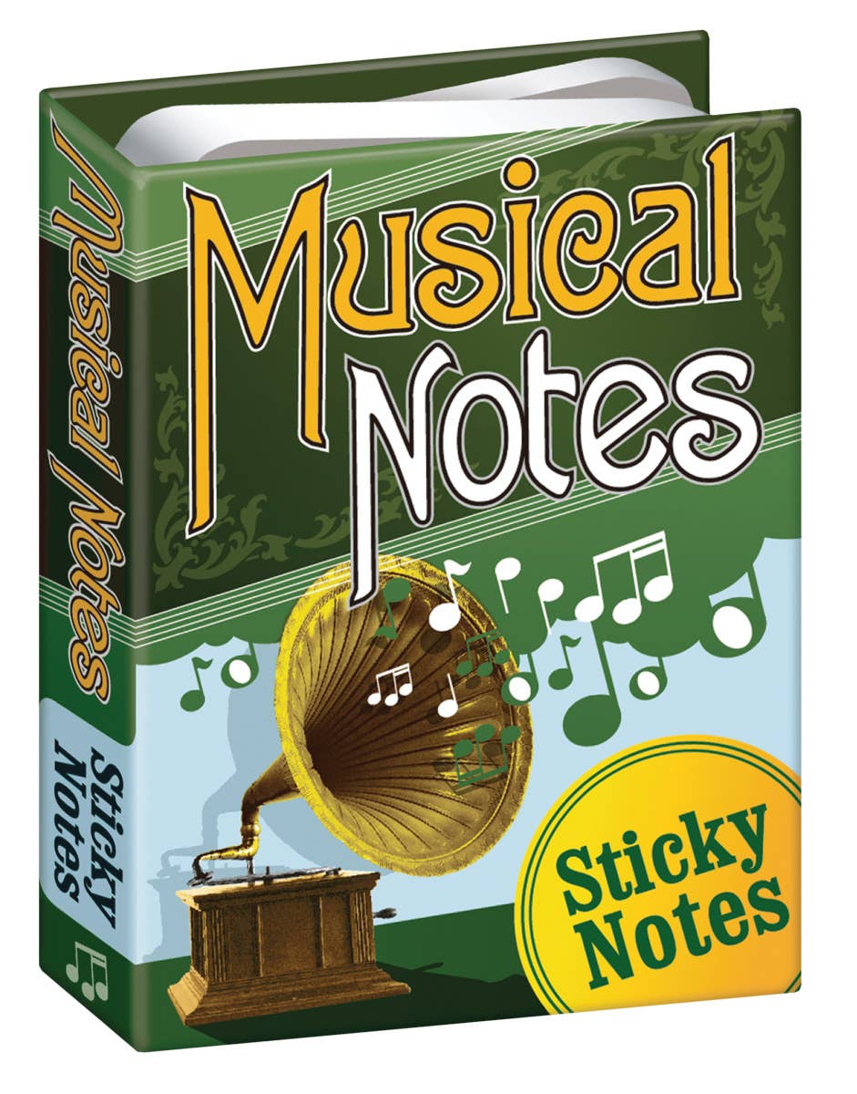 Musical Notes Sticky Notes