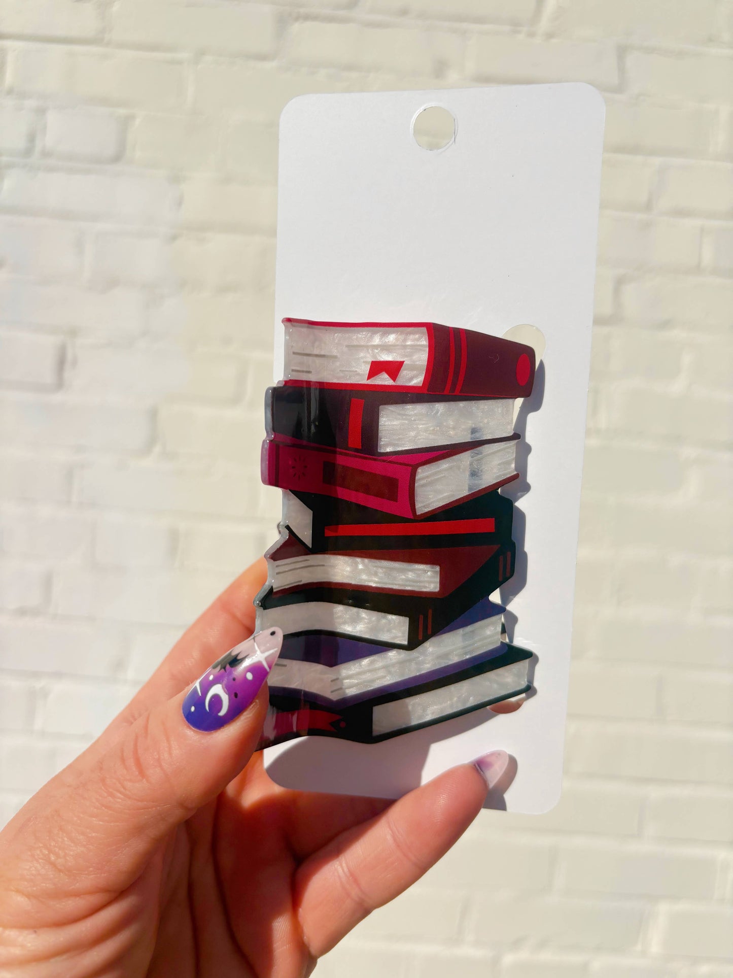 Black Book Stack Hair Claw