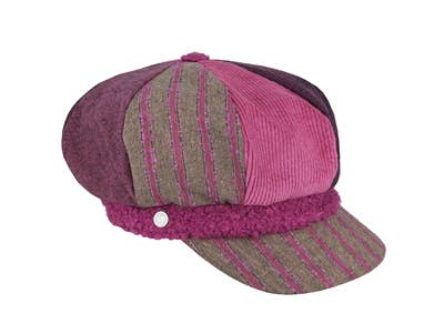 Gavroche Fuchsia Women's Wool Cap by Flechet