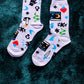Witchy Mystic Spells Crew Socks