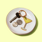 Olive Dirty Martini Enamel Keychain