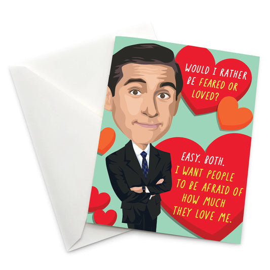 Michael Scott Valentine's Day Card