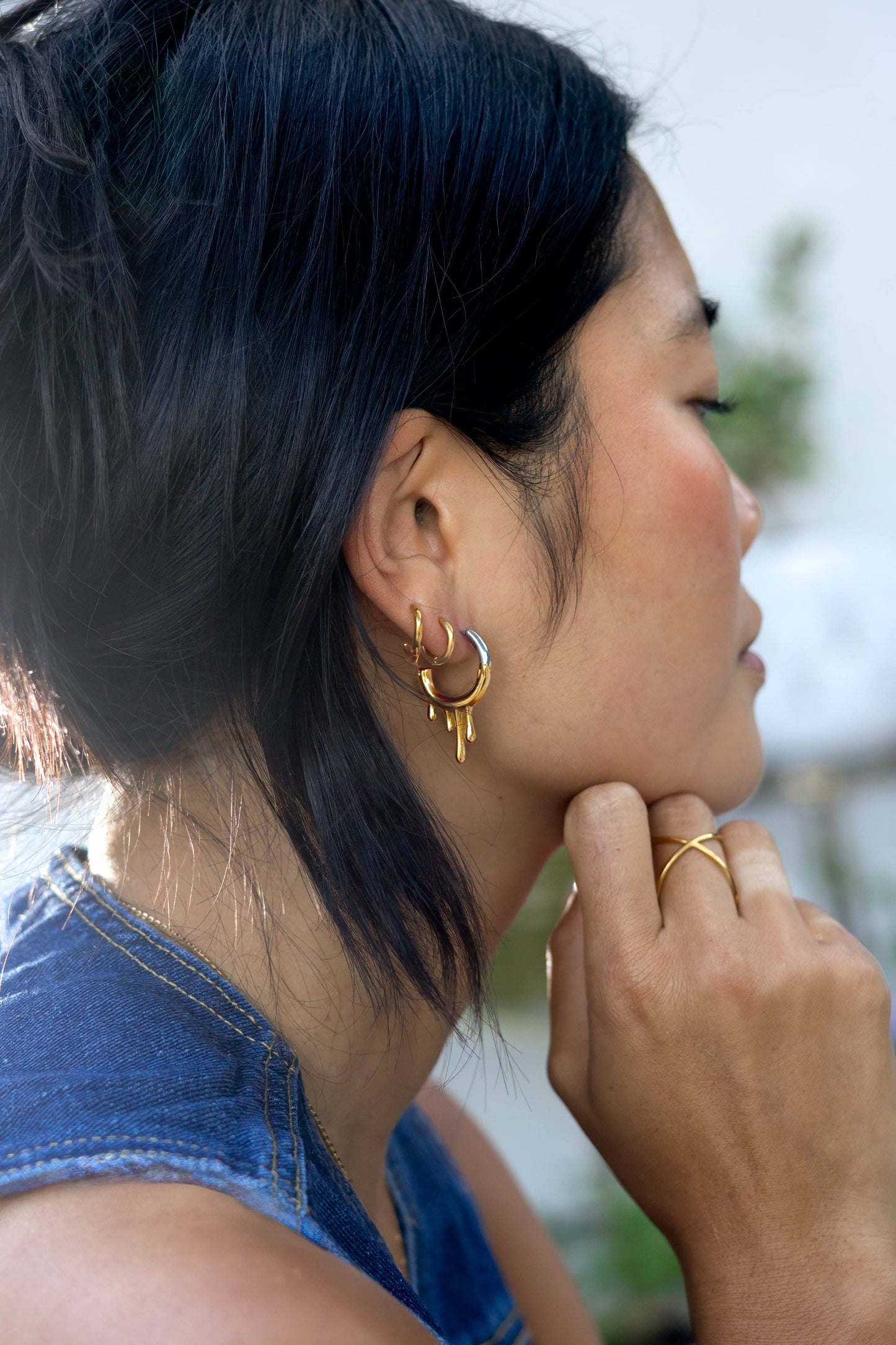 XO Ring - 18K Gold Plated