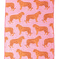 Pink Tiger Reversible Hand Towel