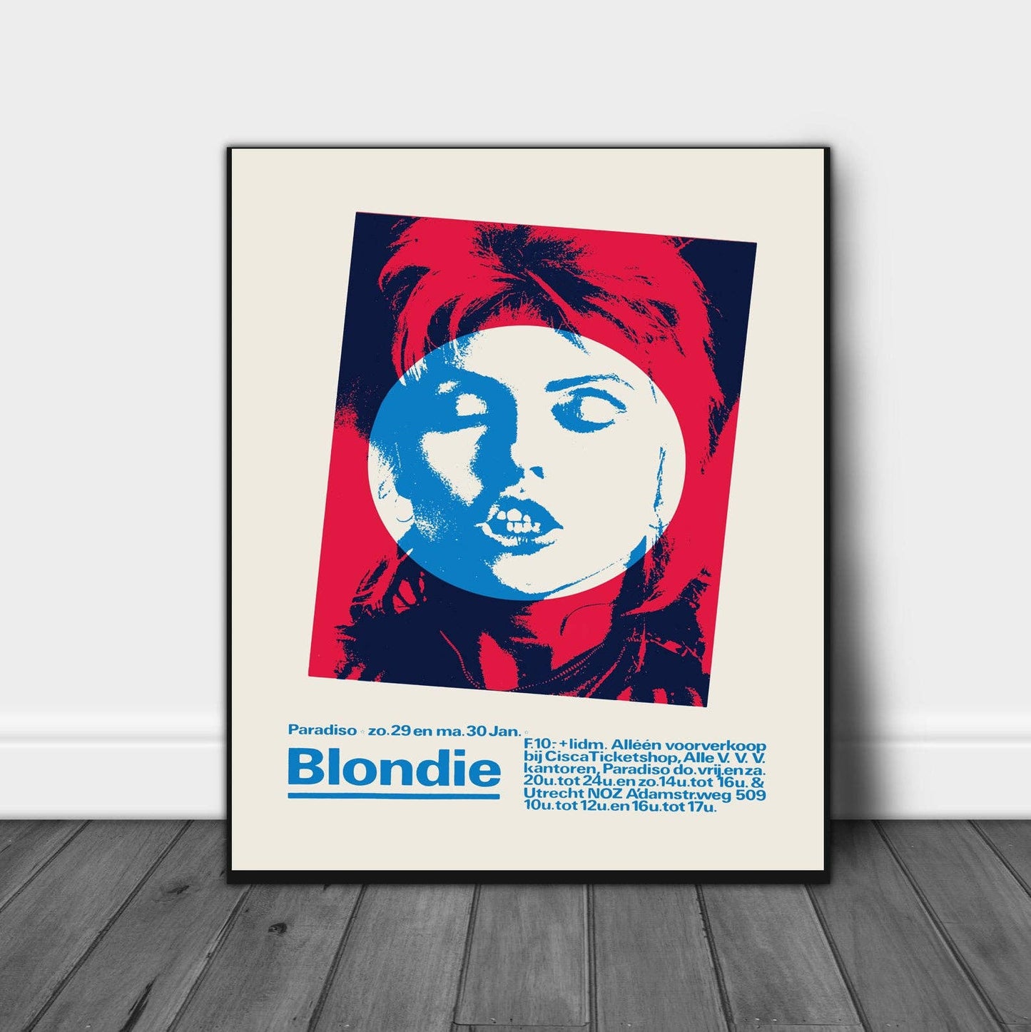 Blondie Music Art Print