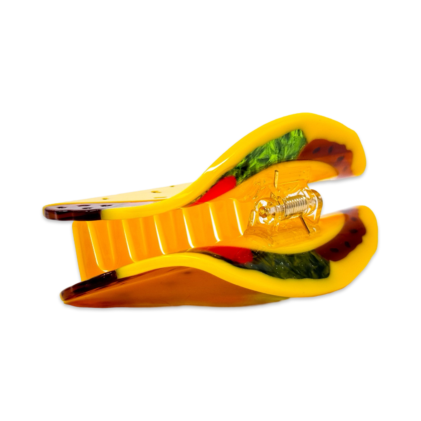 Large Taco Hair Claw Clip