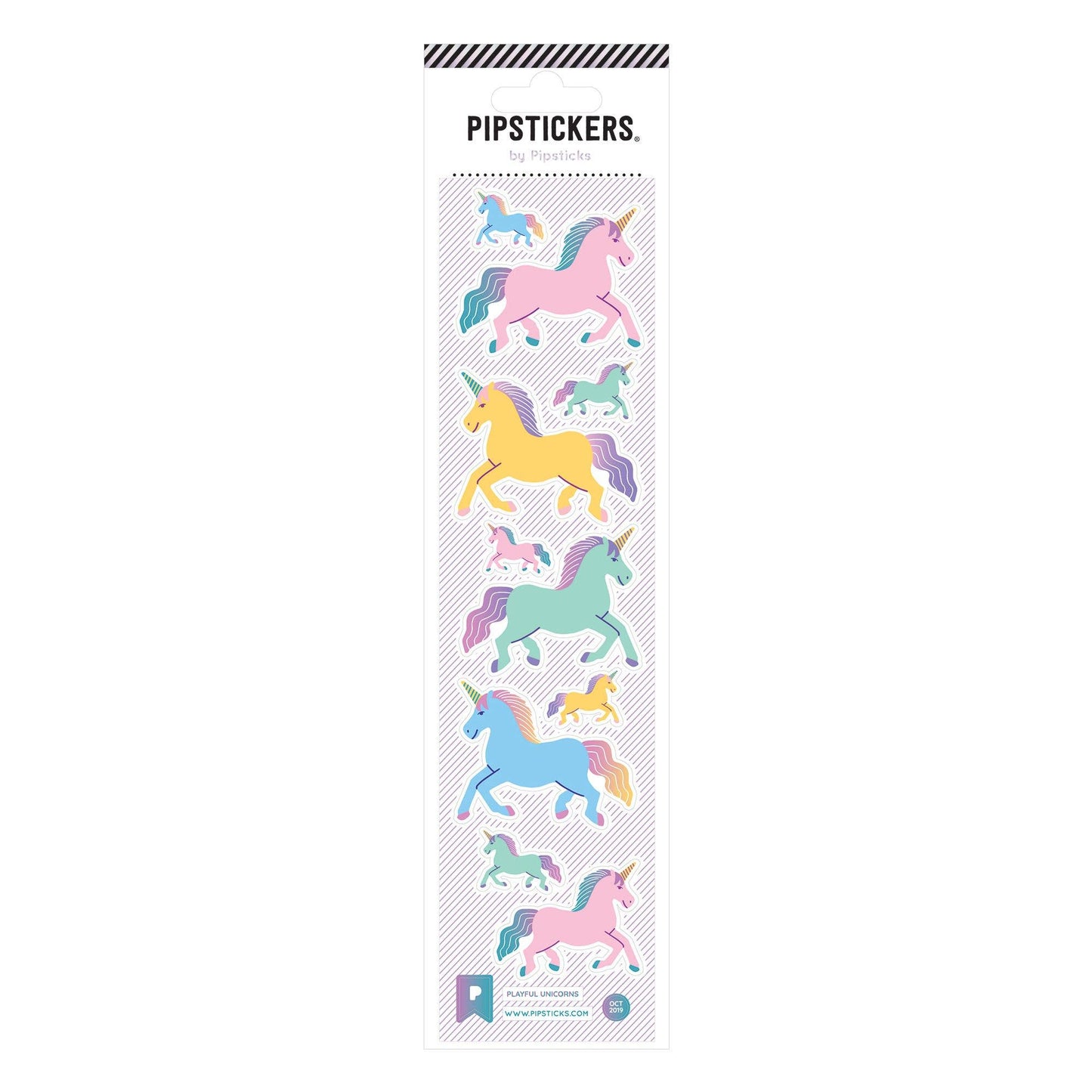Playful Unicorns Stickers