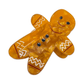 Midi Gingerbread Cookie Hair Claw Clip