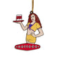 Chappell Roan Hot To Go Enamel Holiday Ornament
