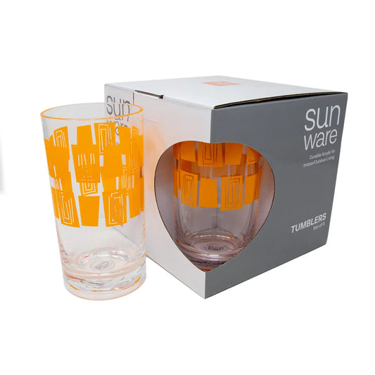 Oasis Acrylic Tumblers Orange