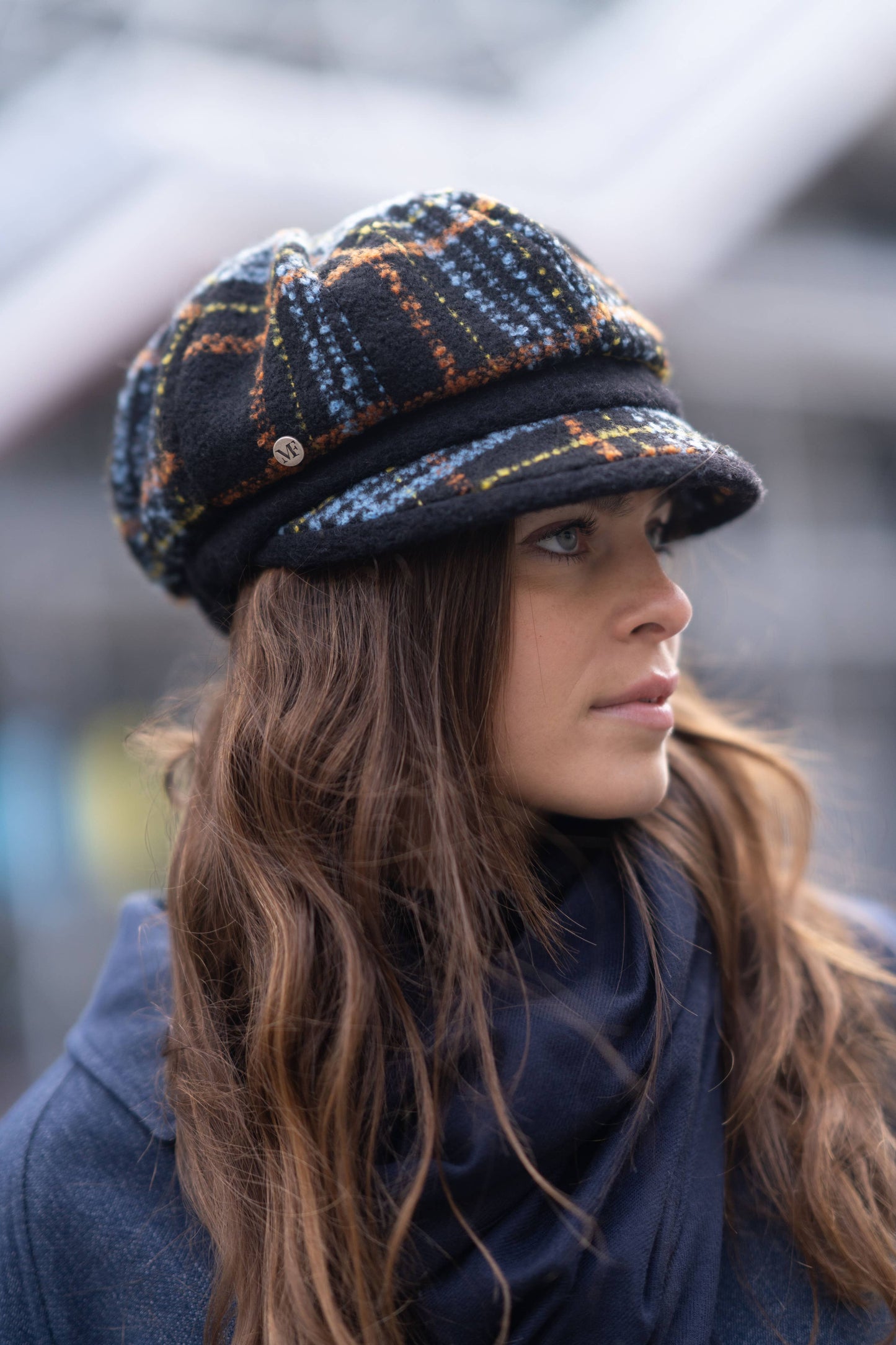Funky Gavroche Wool Women's Cap by Flechet