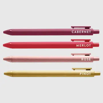 Wine Lovers Jotter Pens