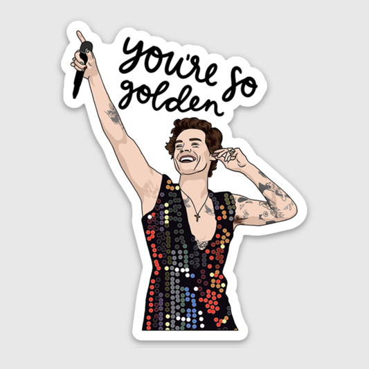 Harry Golden Sticker