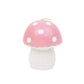 Large Pink Toadstool Mushroom Candle