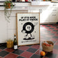 If It's Nice Play it Twice Retro Print