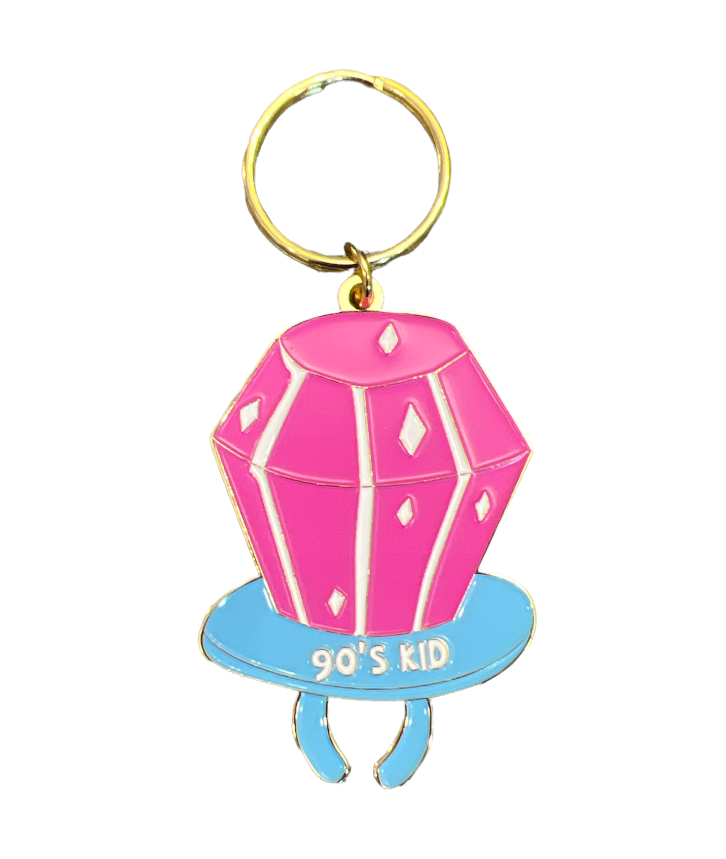 Ring Pop Enamel Keychain