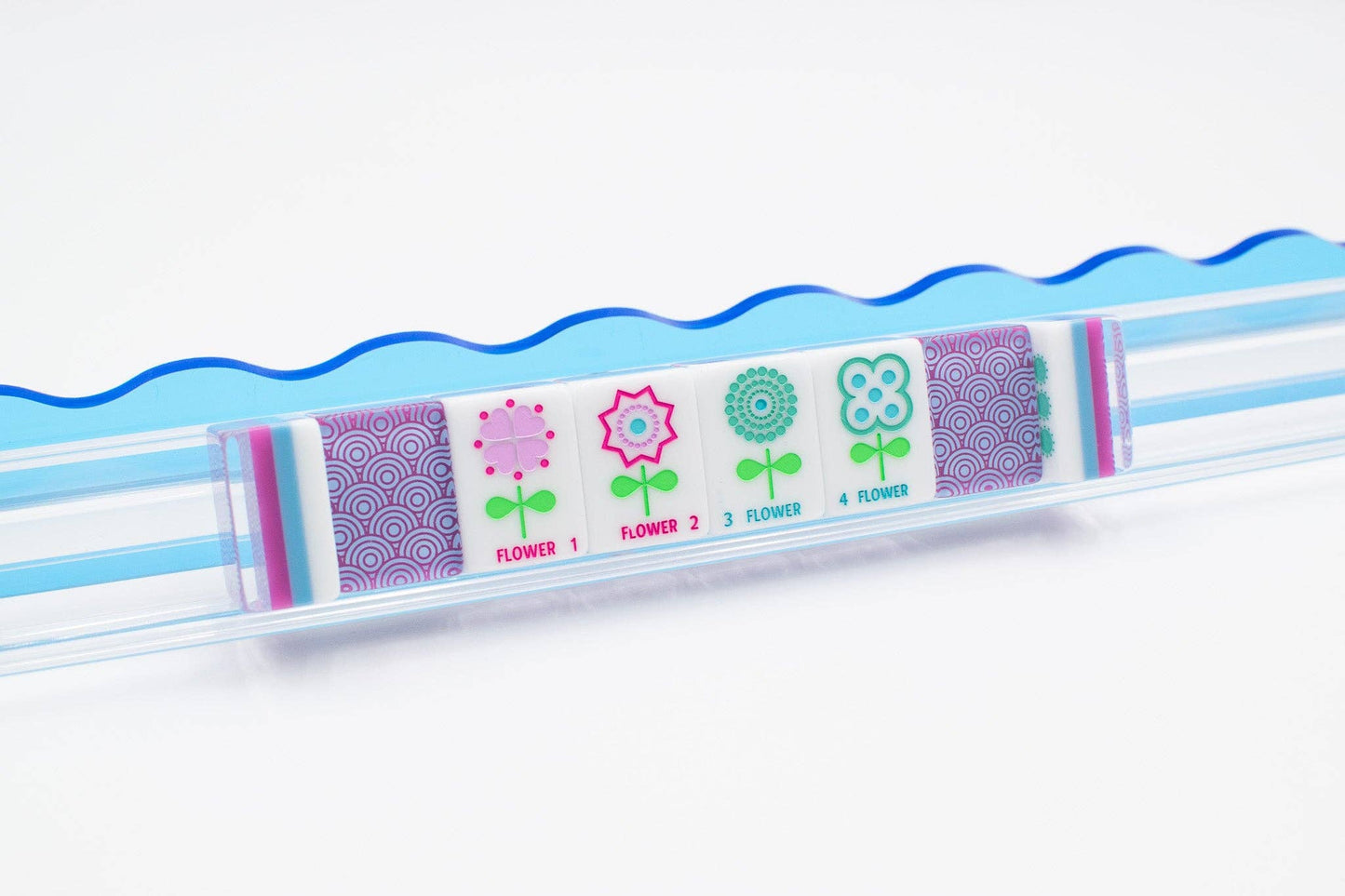 Crystal Confetti Purple | Mahjong with a Sprinkle of Color