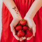 Strawberry Branch Tattoo Pair