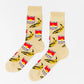 Yellow Owl Fun Socks