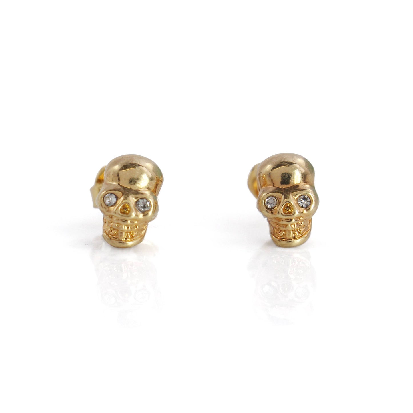 Tiny Skull Stud Earrings
