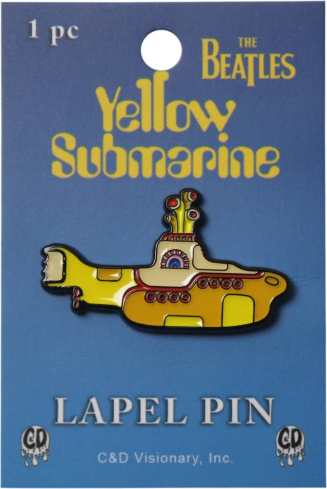 The Yellow Submarine Enamel Pin