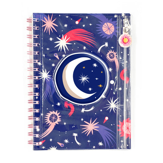 KEEP IT TOGETHER PENCIL POUCH JOURNAL - COSMIC