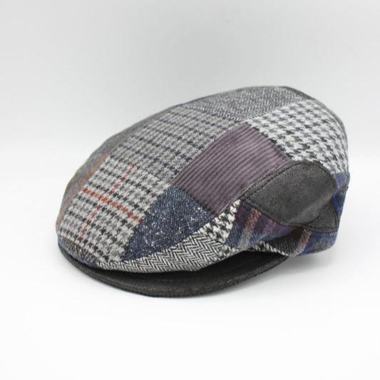 The "Dark Patch" - Italian Patchwork Cap by Hologramme Paris