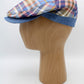 The Summer Plaid Italian Linen Cap by Hologramme Paris