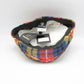 The "Vibrant Scotsman"  - Harris Tweed Tartan Flat Cap by Hologramme Paris