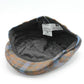 The "Blue and Brown Tartan" - Merino Wool Pub Cap by Hologramme Paris