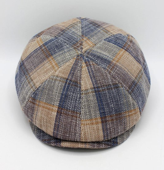 The  Casual Beige Flat Cap by Hologramme Paris