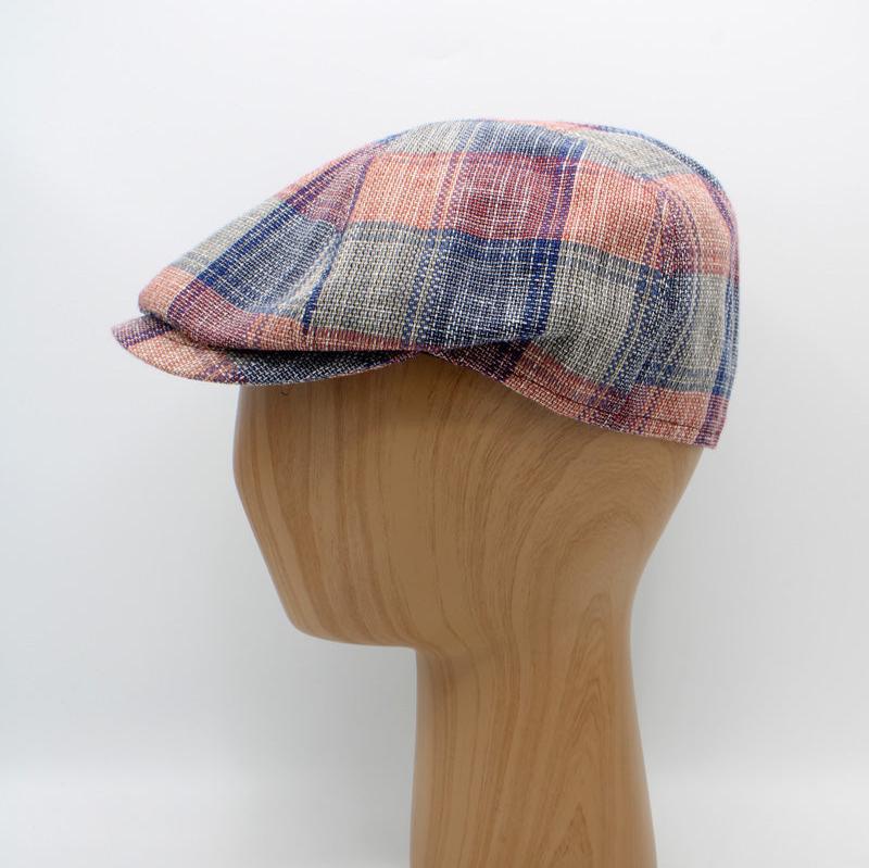 The Casual Plaid Flat Cap by Hologramme Paris