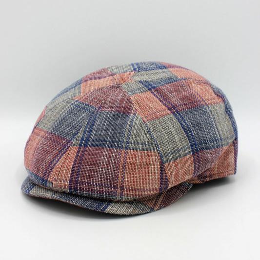 The Casual Plaid Flat Cap by Hologramme Paris