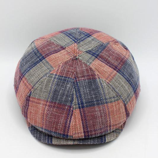 The Casual Plaid Flat Cap by Hologramme Paris