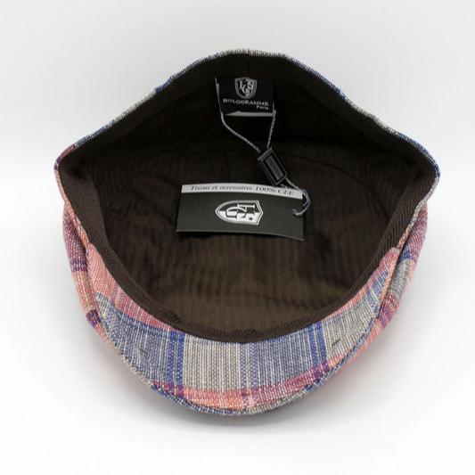 The Casual Plaid Flat Cap by Hologramme Paris