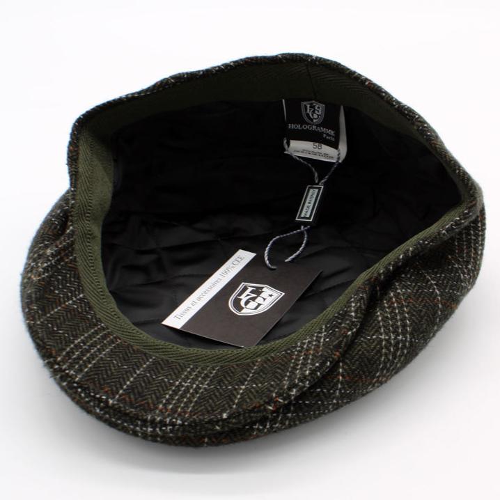 The Irish Flag Herringbone Flat Cap by Hologramme Paris