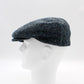 The "Blue Fleck Herringbone" Flat Cap by Hologramme Paris - HOLIDAY SPECIAL