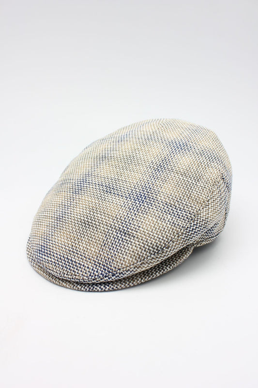 The Fresh Plaid Flat Cap by Hologramme Paris