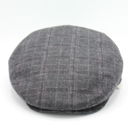 The "Matrix" - Gray with Purple Pub Cap by Hologramme Paris