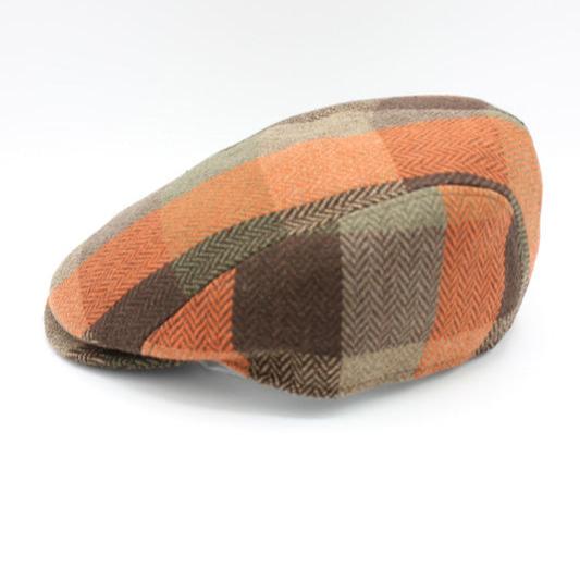 The "FunkyBrims Fall Tweed" Pub Cap by Hologramme Paris