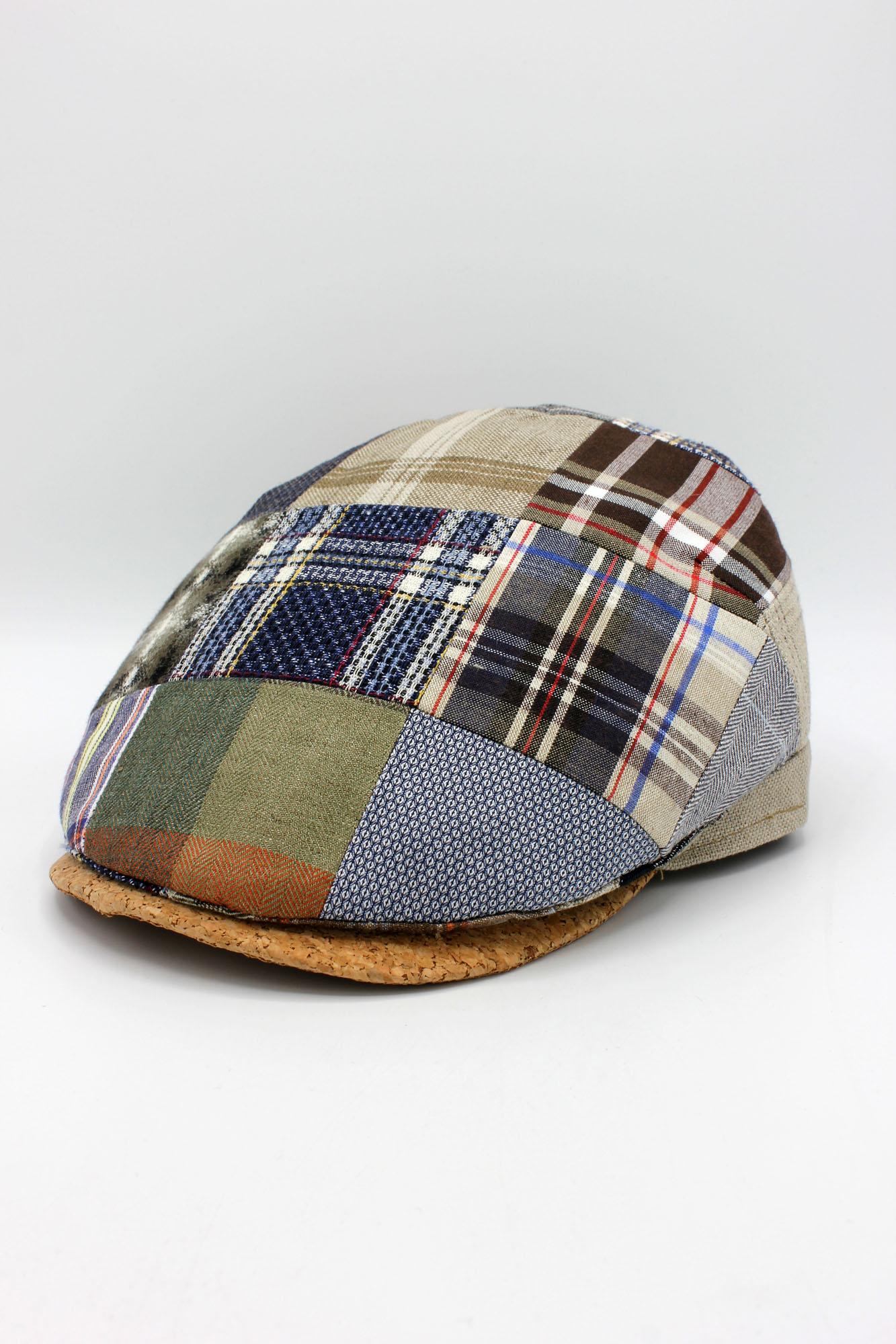 The Cork Patchwork Cap by Hologramme Paris