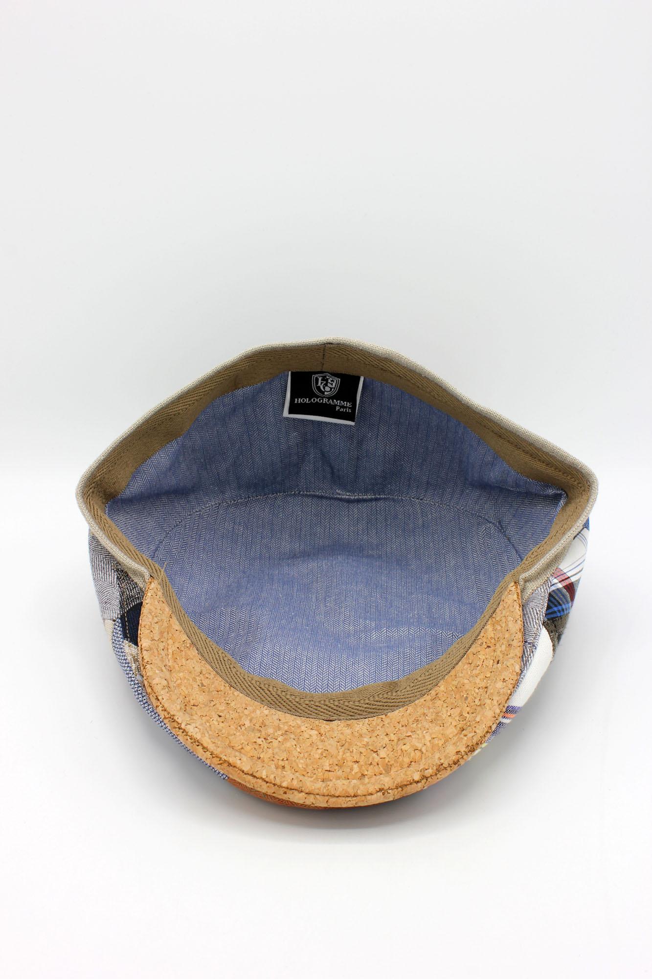 The Cork Patchwork Cap by Hologramme Paris