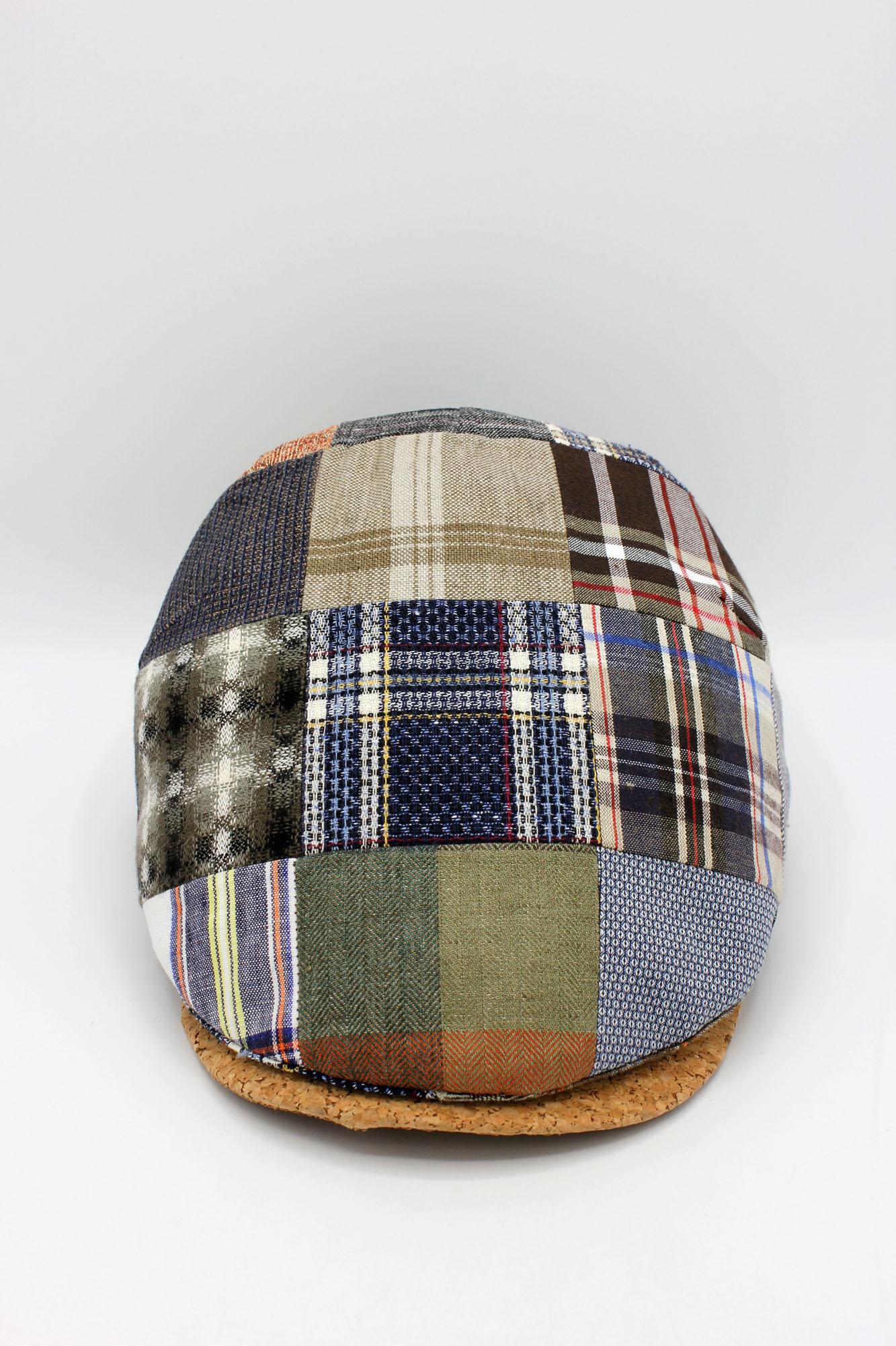 The Cork Patchwork Cap by Hologramme Paris