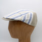 The "Summer Stripe" Flat Cap by Hologramme Paris