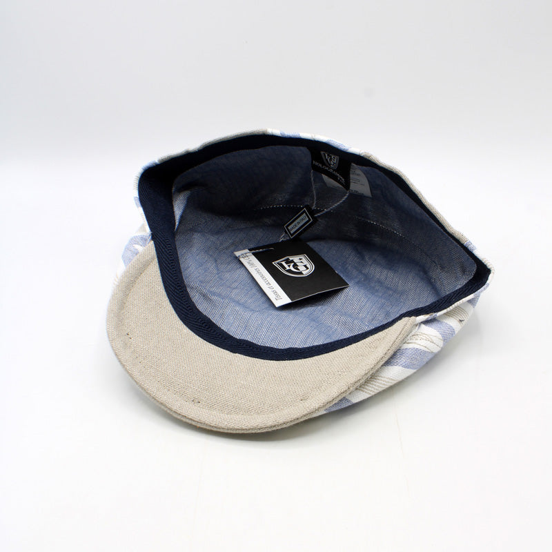 The "Summer Stripe" Flat Cap by Hologramme Paris